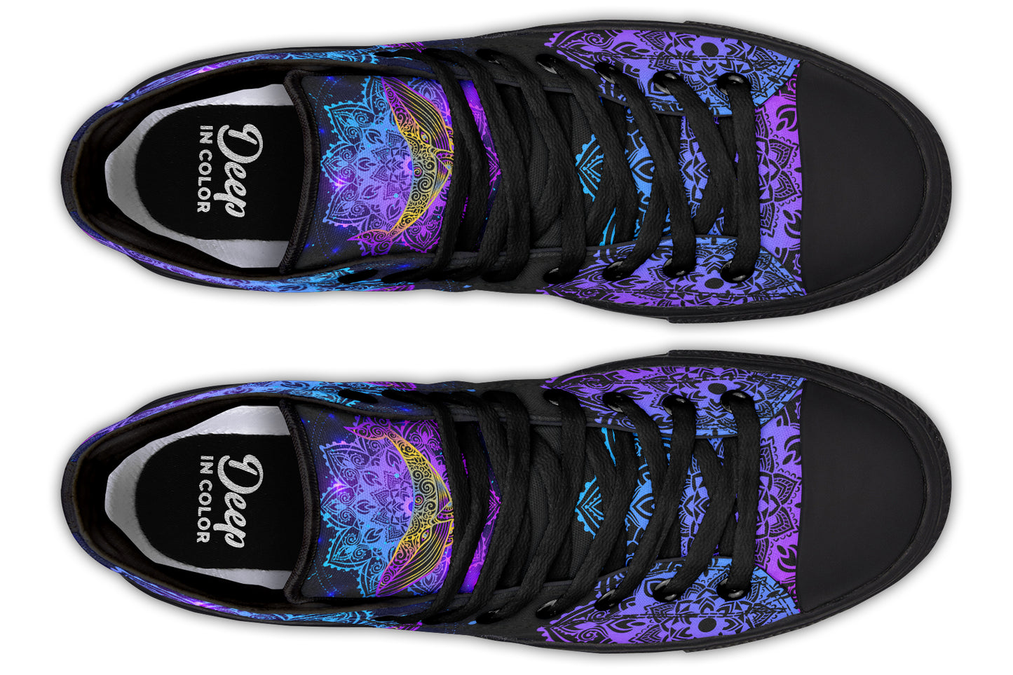 Whale Mandala Hightops