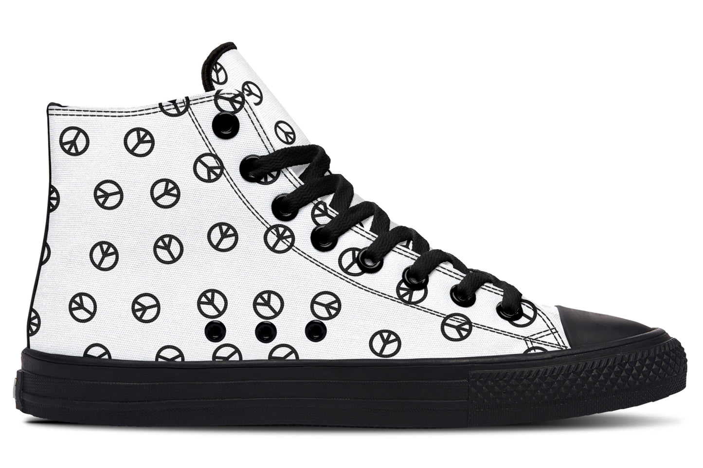 White Peace Hightops