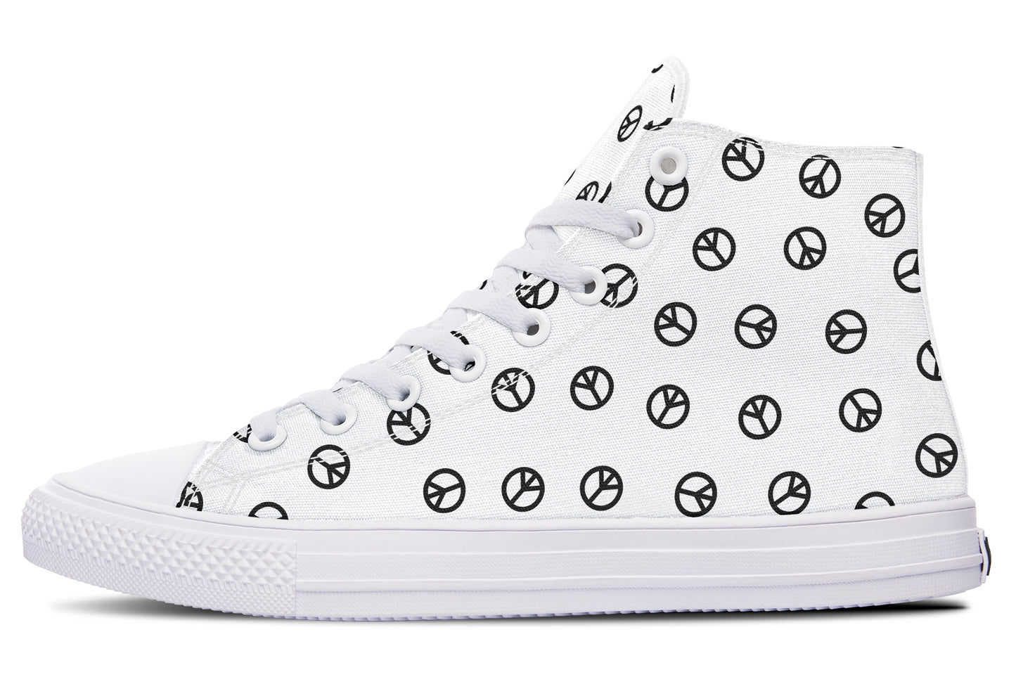 White Peace Hightops