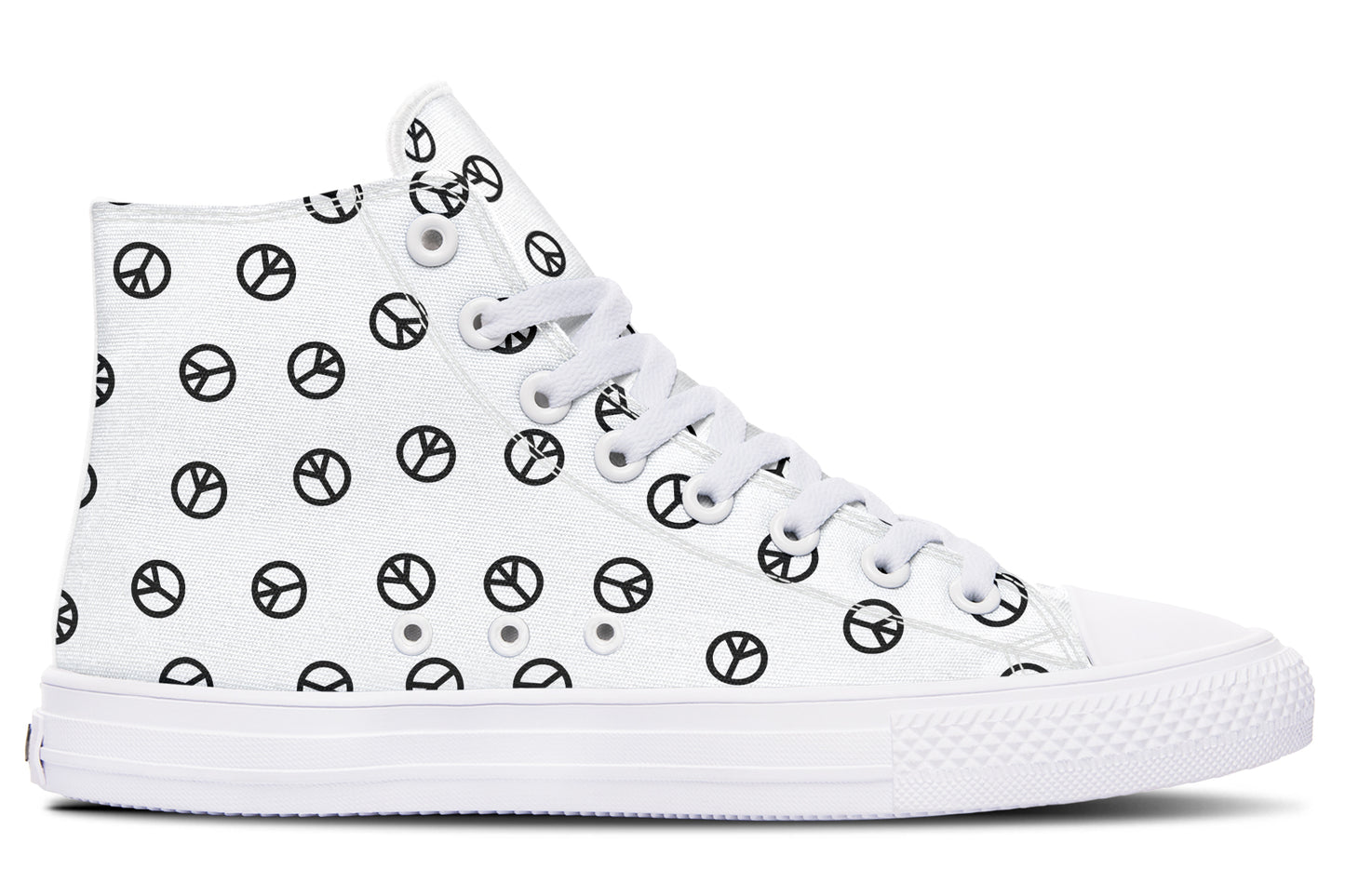 White Peace Hightops