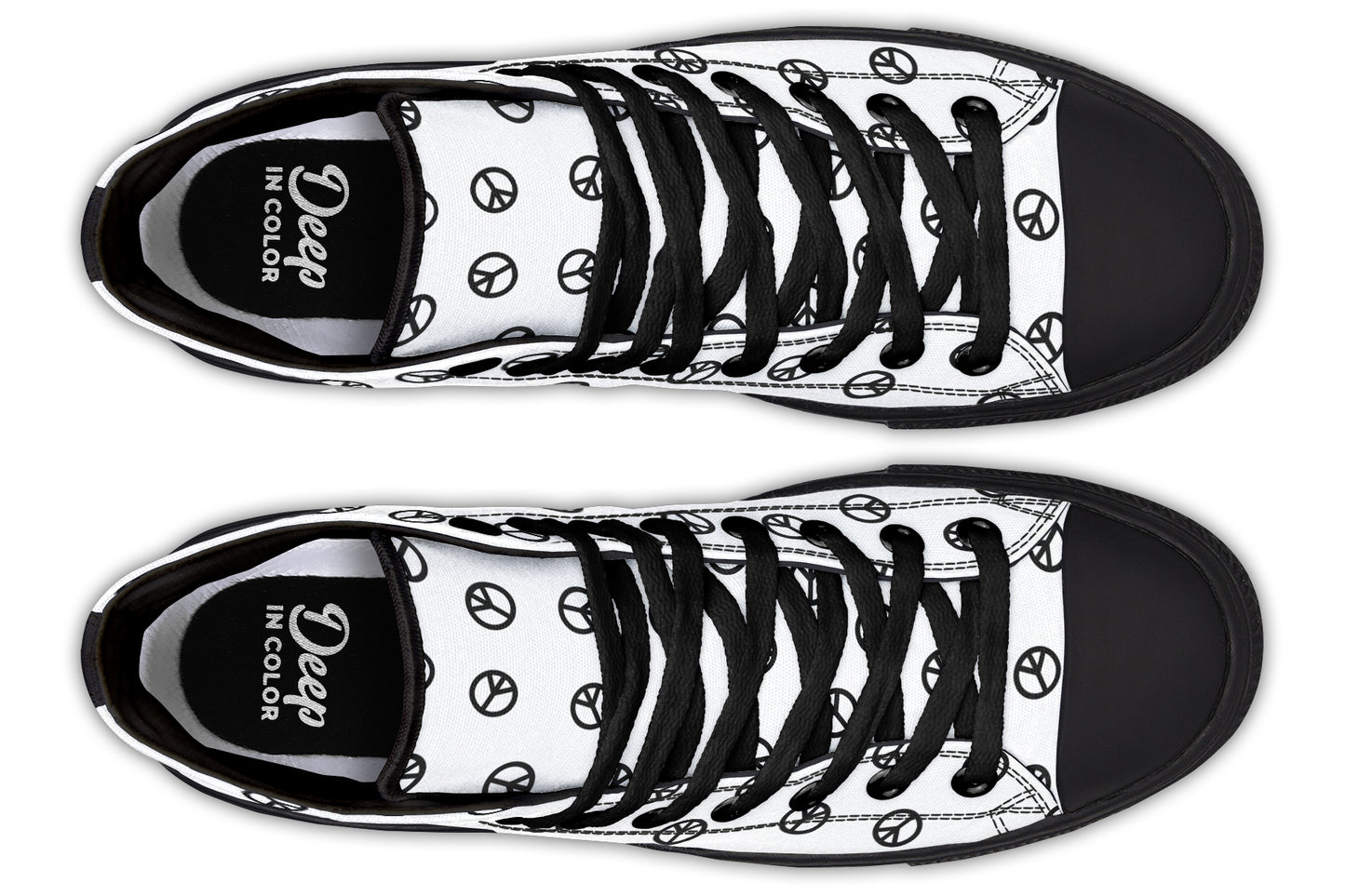 White Peace Hightops