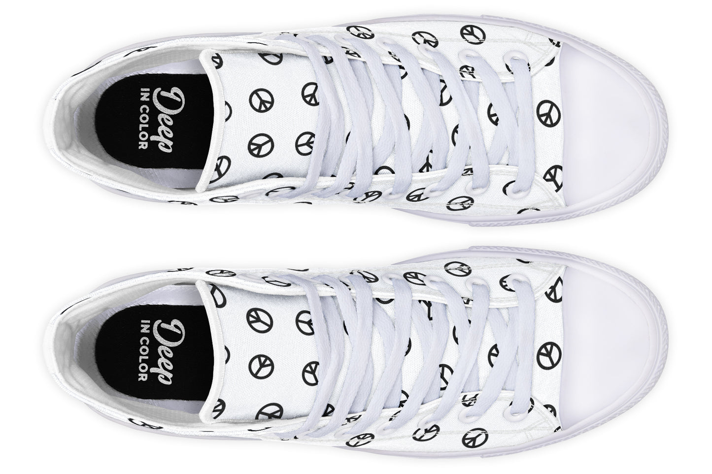 White Peace Hightops