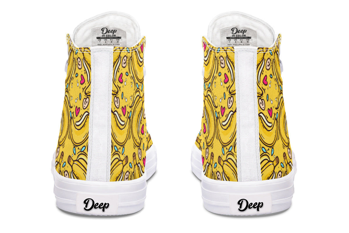Yellow Banana Hightops