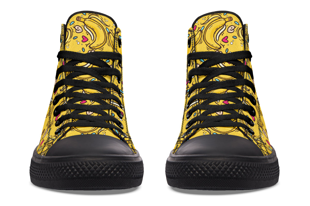 Yellow Banana Hightops
