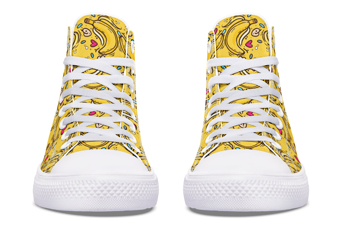 Yellow Banana Hightops