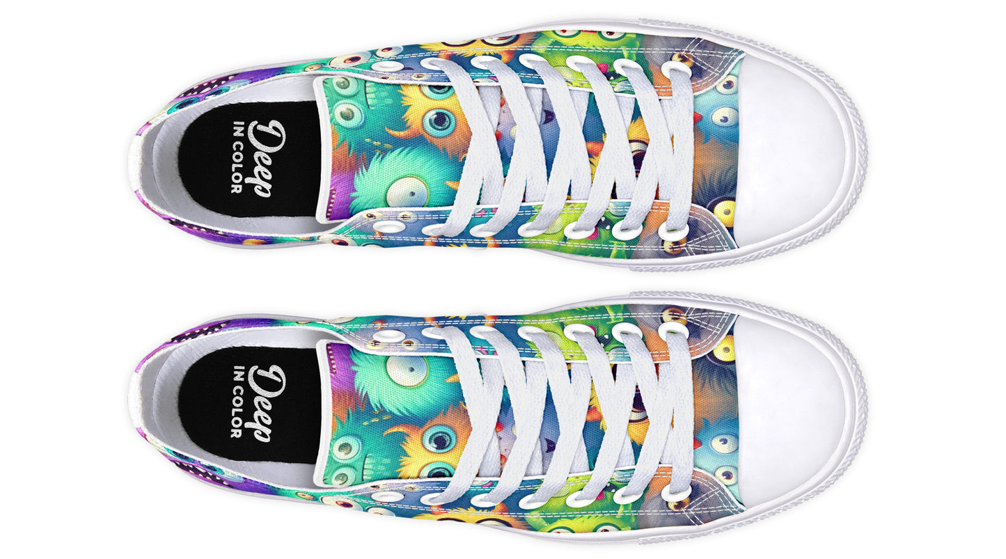 Cartoons Monsters Lowtop