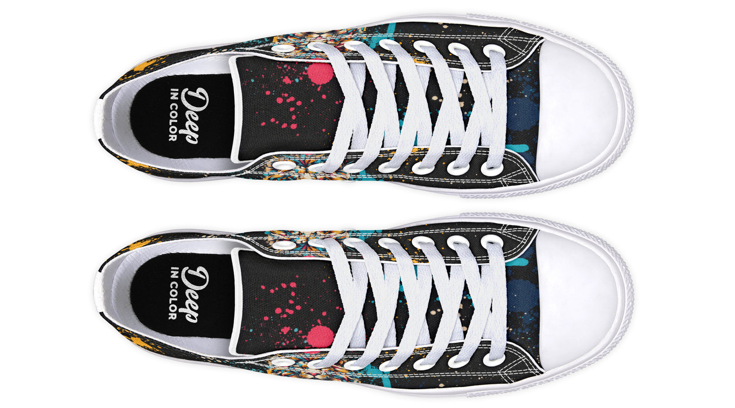 Colorful Lion LowTops