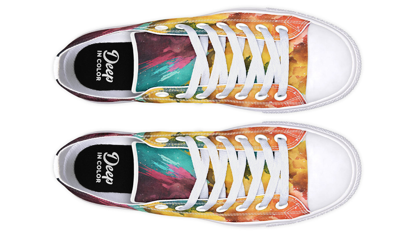 Colorful Smoke LowTops
