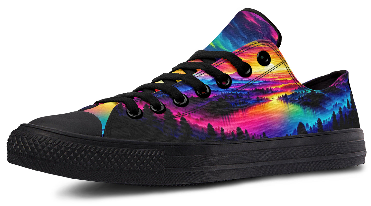Colorful Sunset Dream LowTops