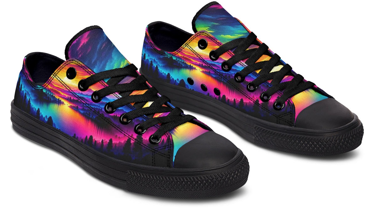 Colorful Sunset Dream LowTops