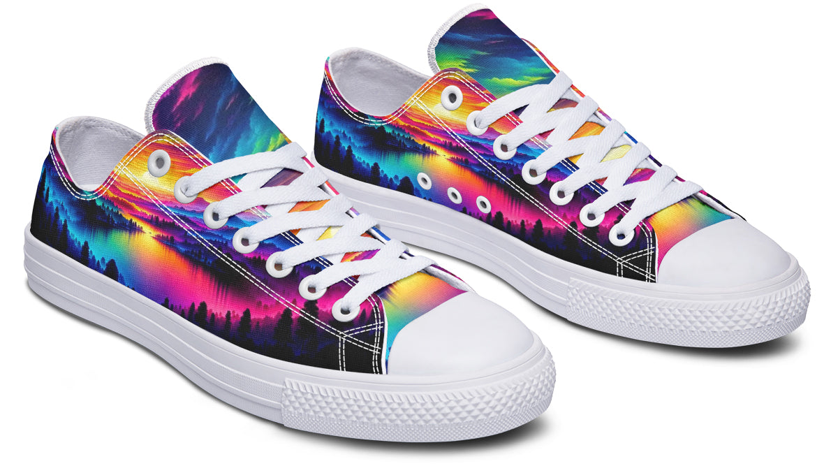 Colorful Sunset Dream LowTops