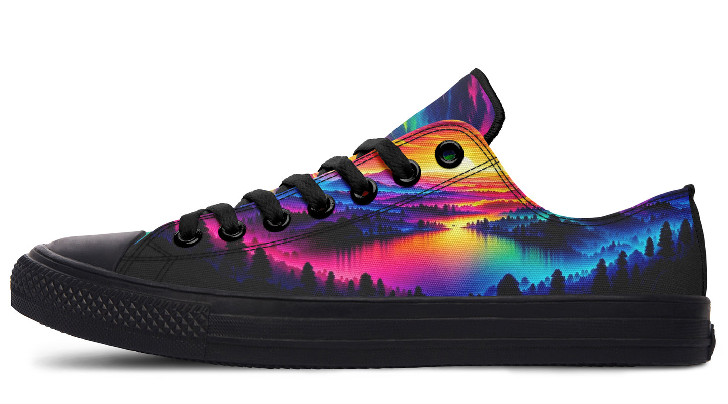 Colorful Sunset Dream LowTops