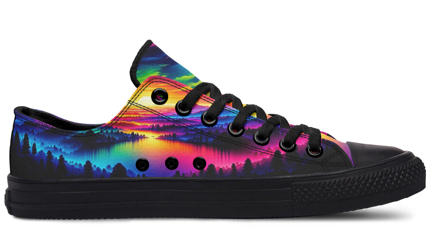 Colorful Sunset Dream LowTops