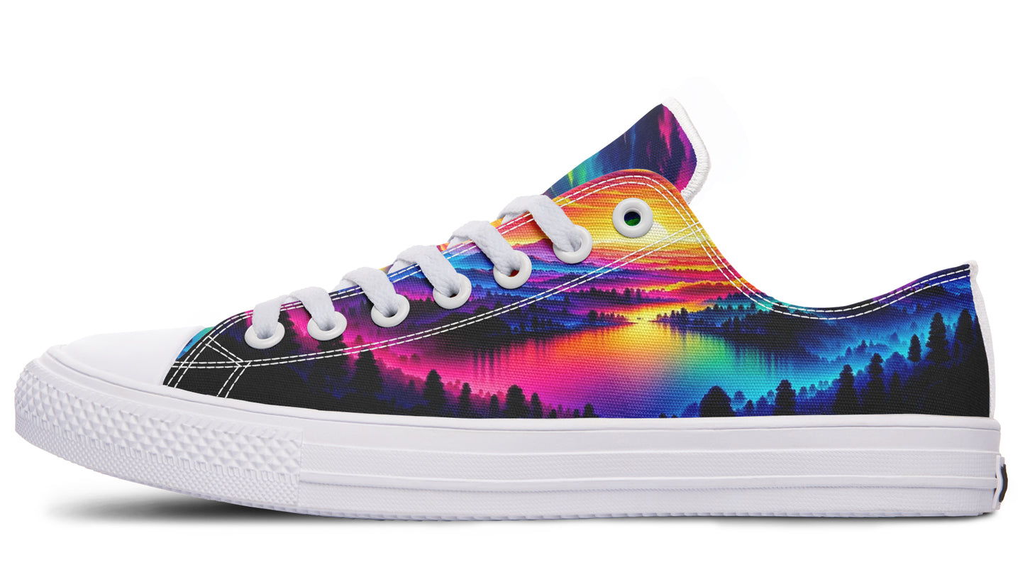 Colorful Sunset Dream LowTops