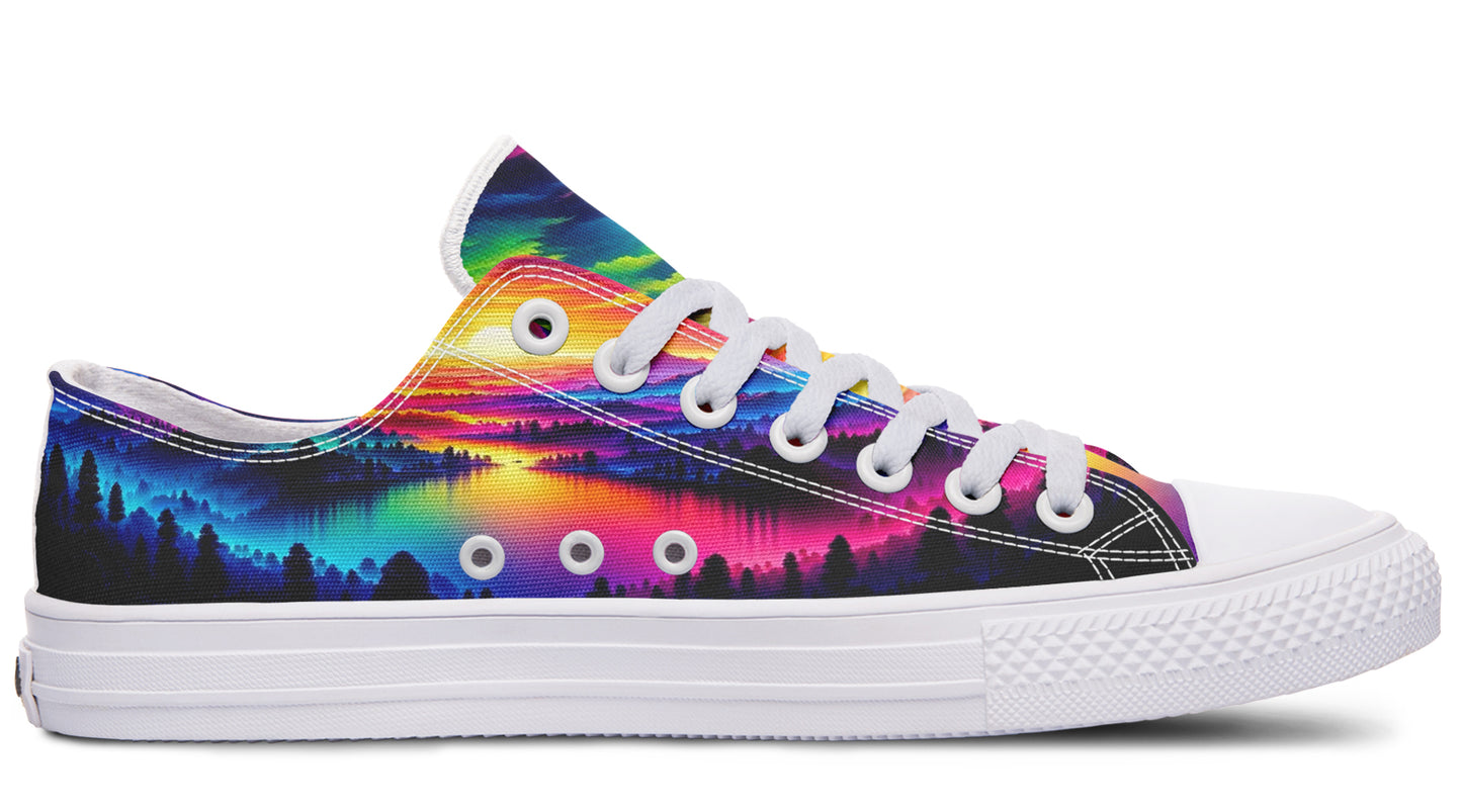 Colorful Sunset Dream LowTops