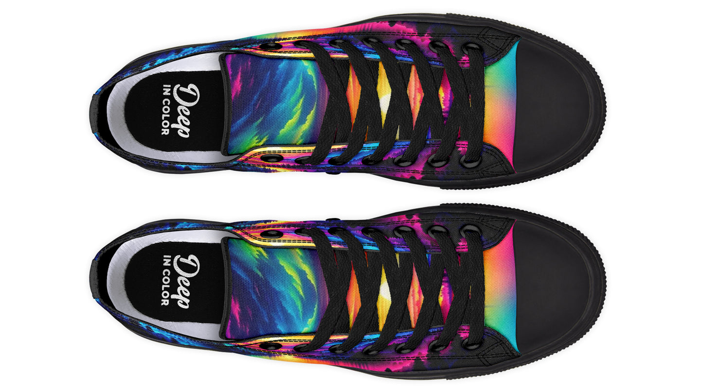 Colorful Sunset Dream LowTops