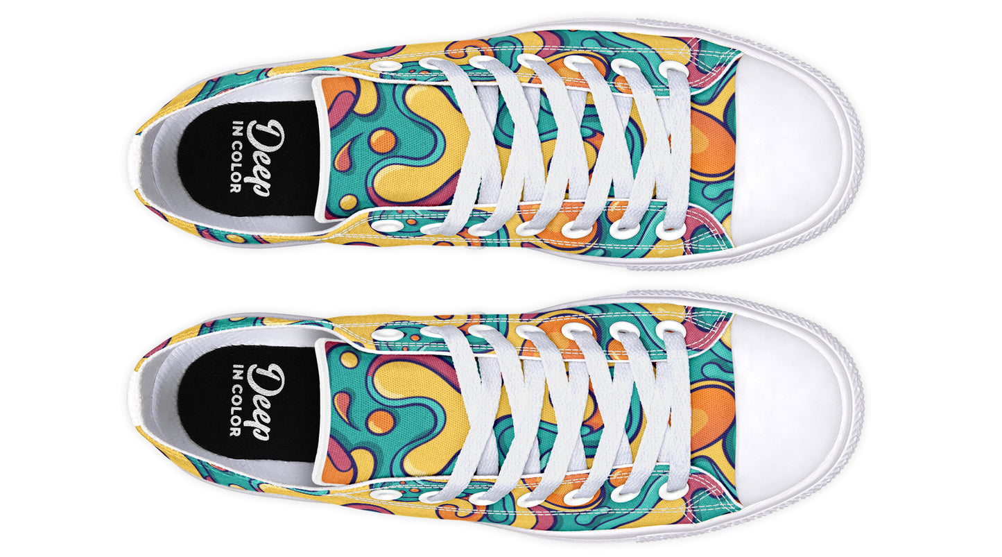 Colorful Waves LowTops