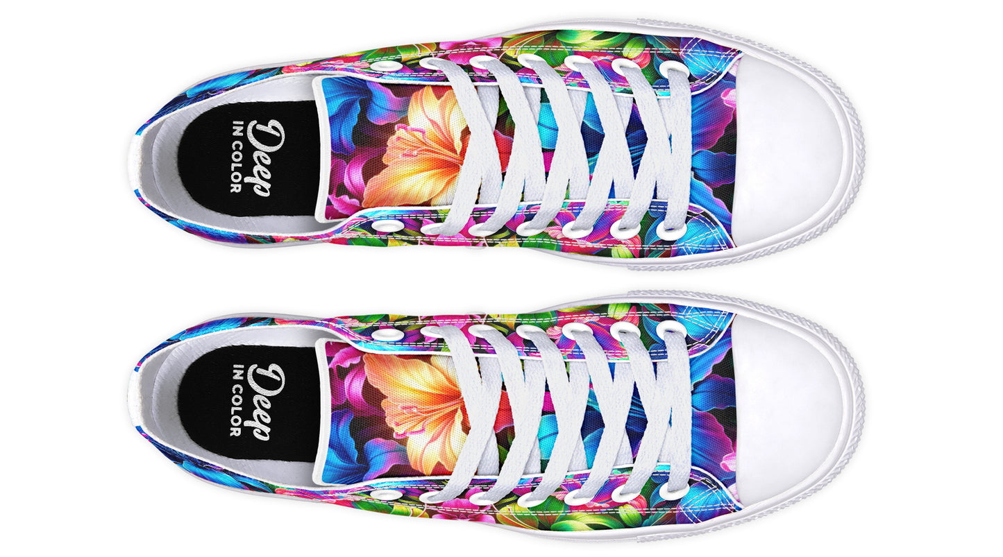 Fluo Flowers LowTops