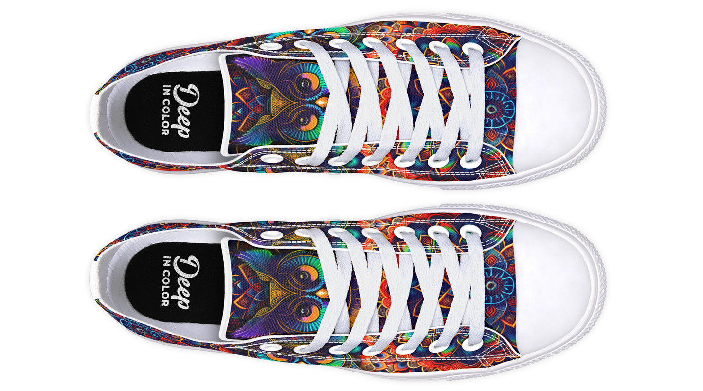 Magical Owl Low Tops