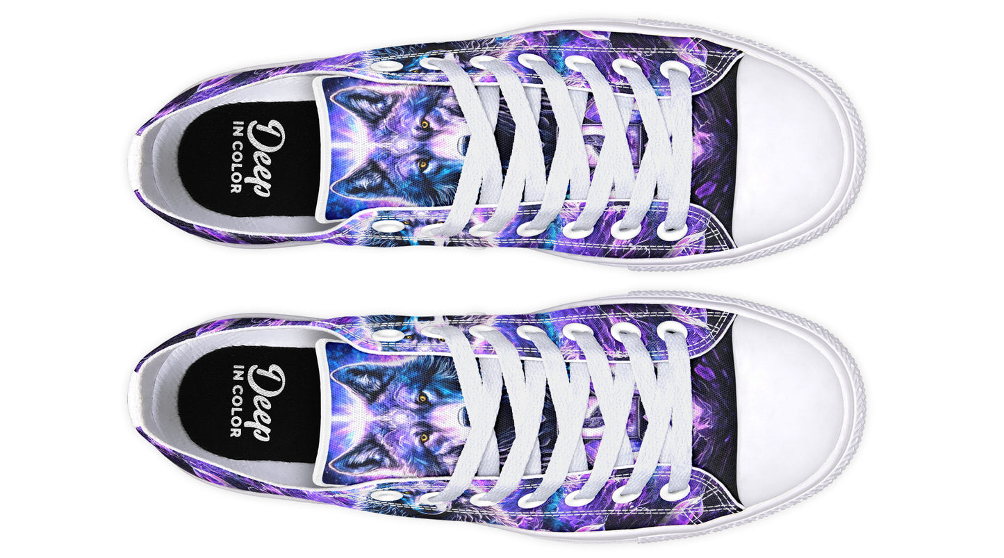 Mystical Wolf Lowtops