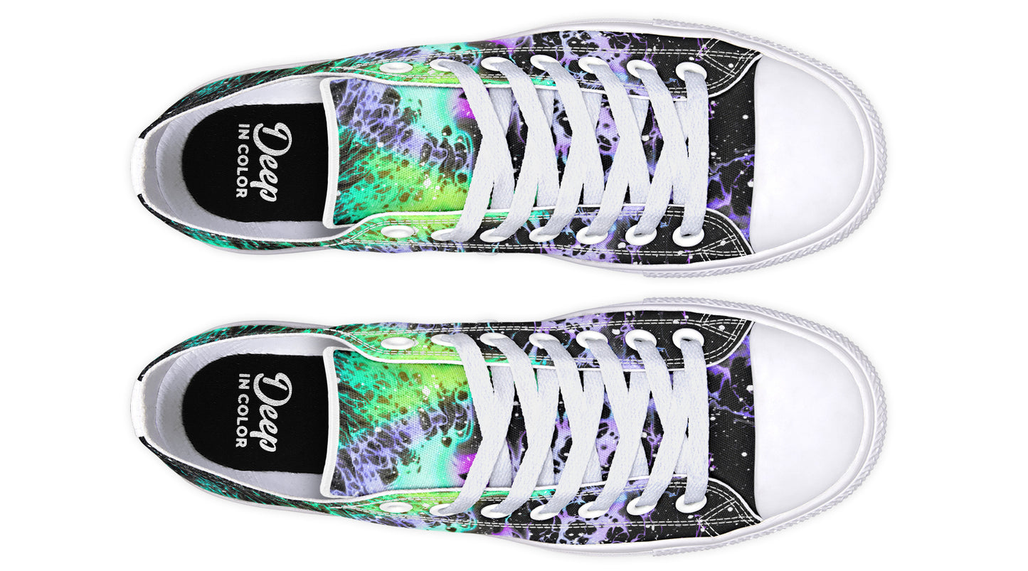 Neon Color Liquid LowTops