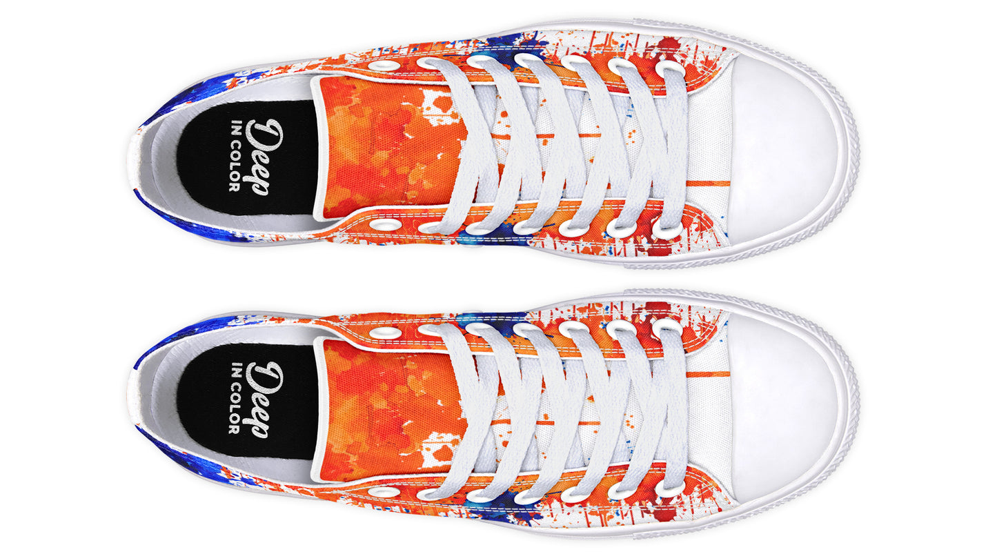 Orange And Blue Original LowTops