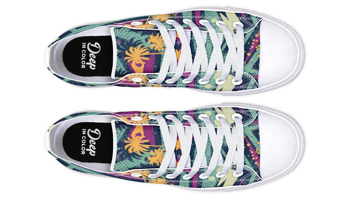 Palm Tree Geometry LowTops