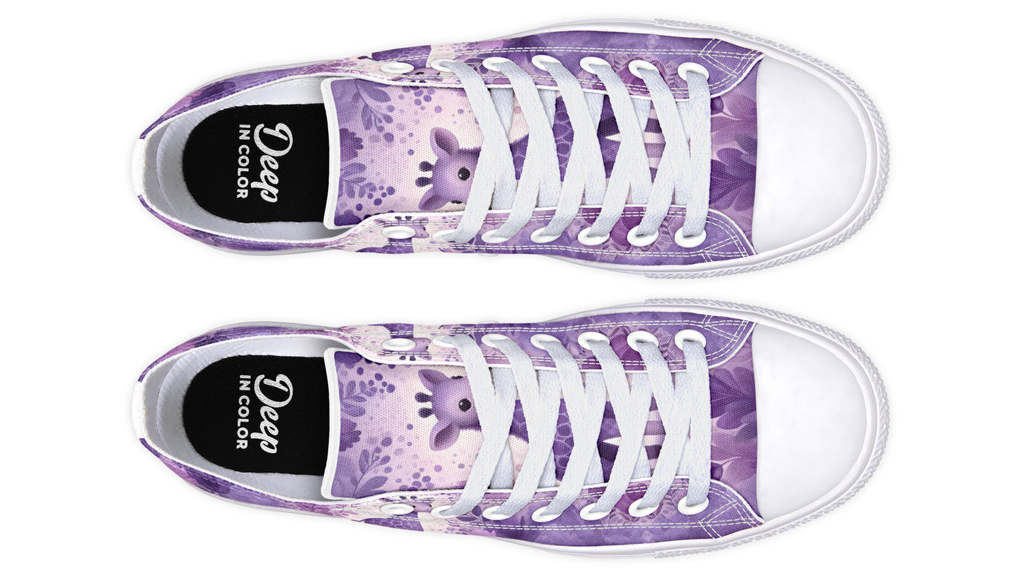 Purple Girafe Lowtops