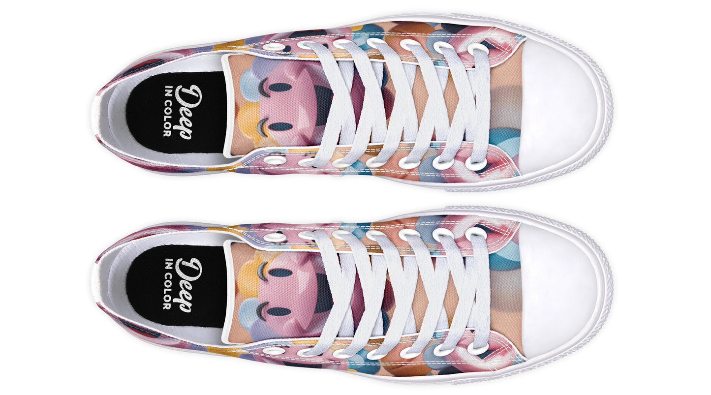 Smiley Crest LowTops