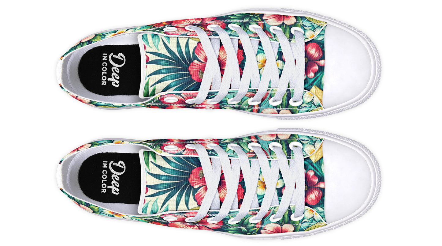 Tropical Flower LowTops