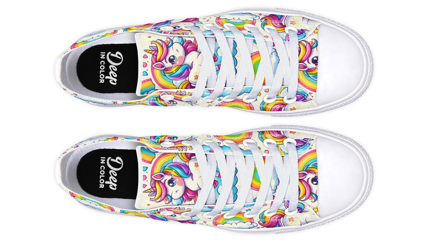 Unicorn Toons Lowtops
