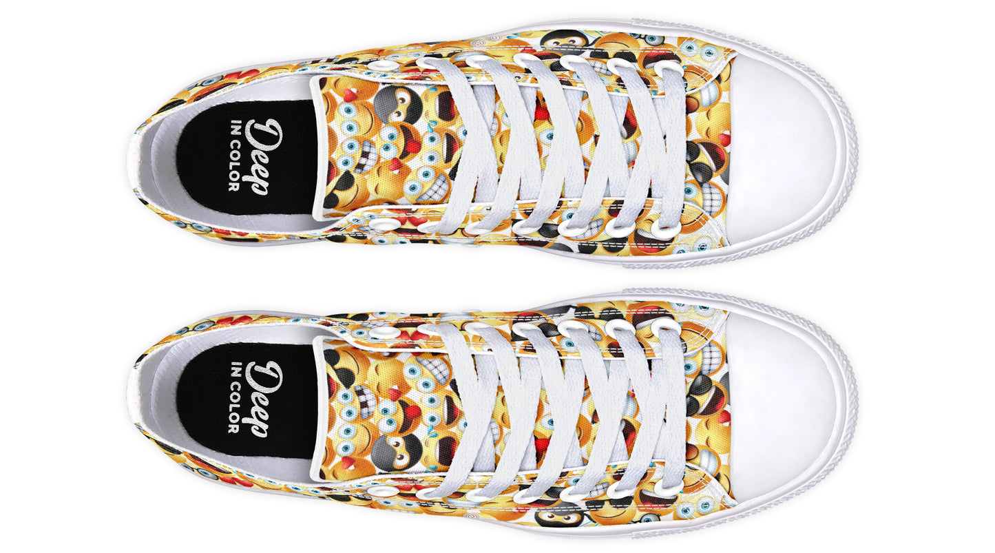 Yellow Emojis LowTops