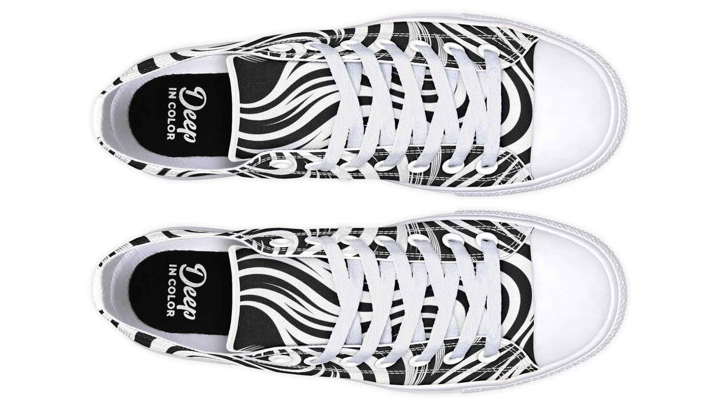 Zebra Style LowTops