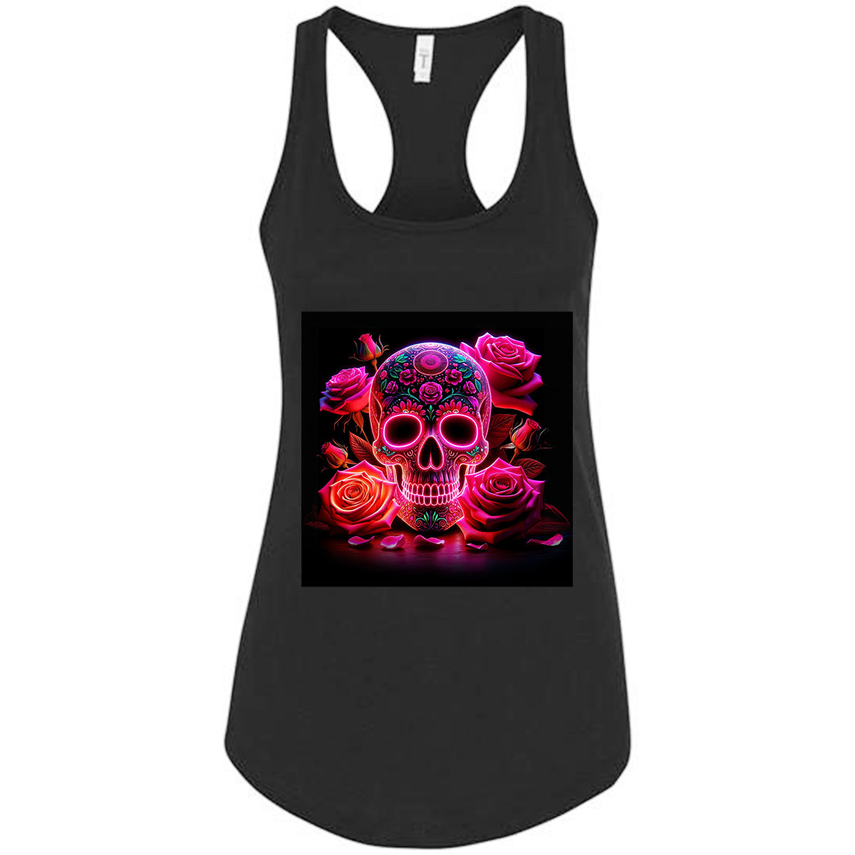 Glowing Sugar Skull Tshirt