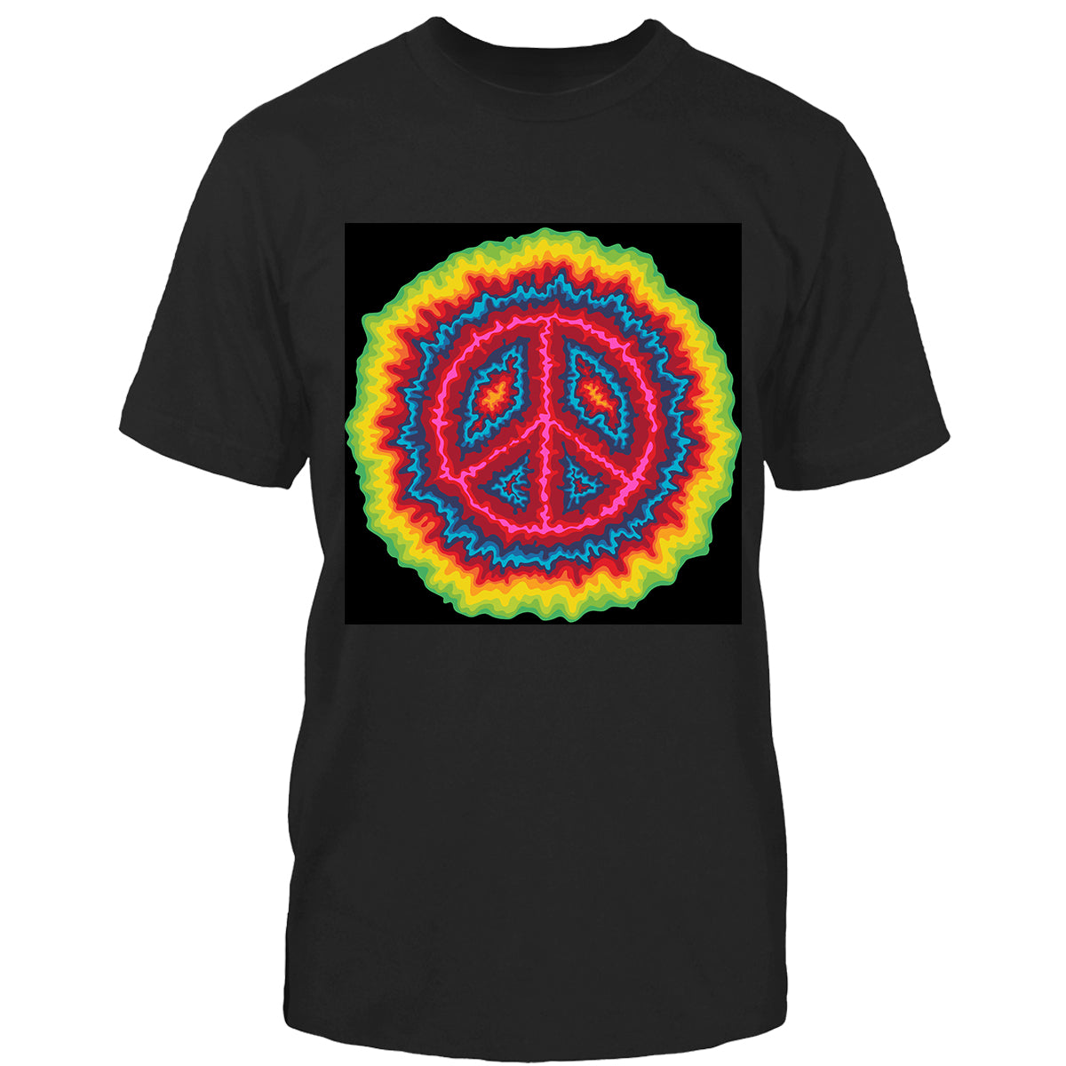 Tie Dye Peace Tshirt