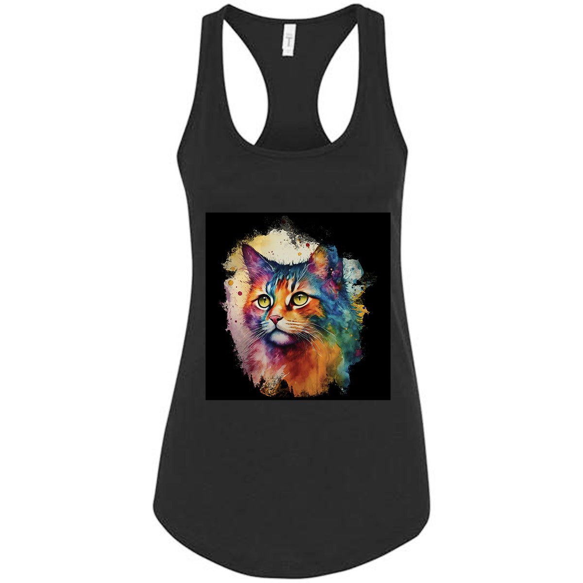 Watercolor Cat Tshirt