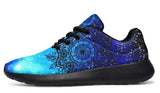 Blue Mandala Sneakers