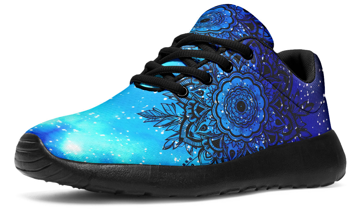 Blue Mandala Sneakers