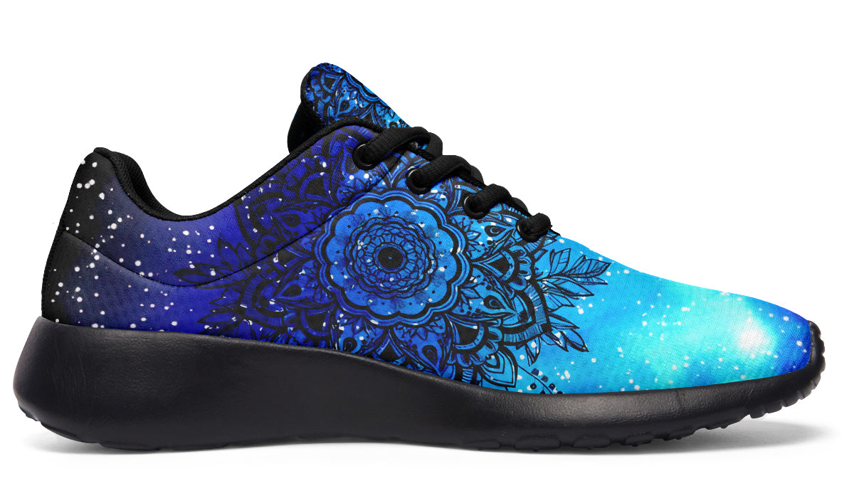 Blue Mandala Sneakers