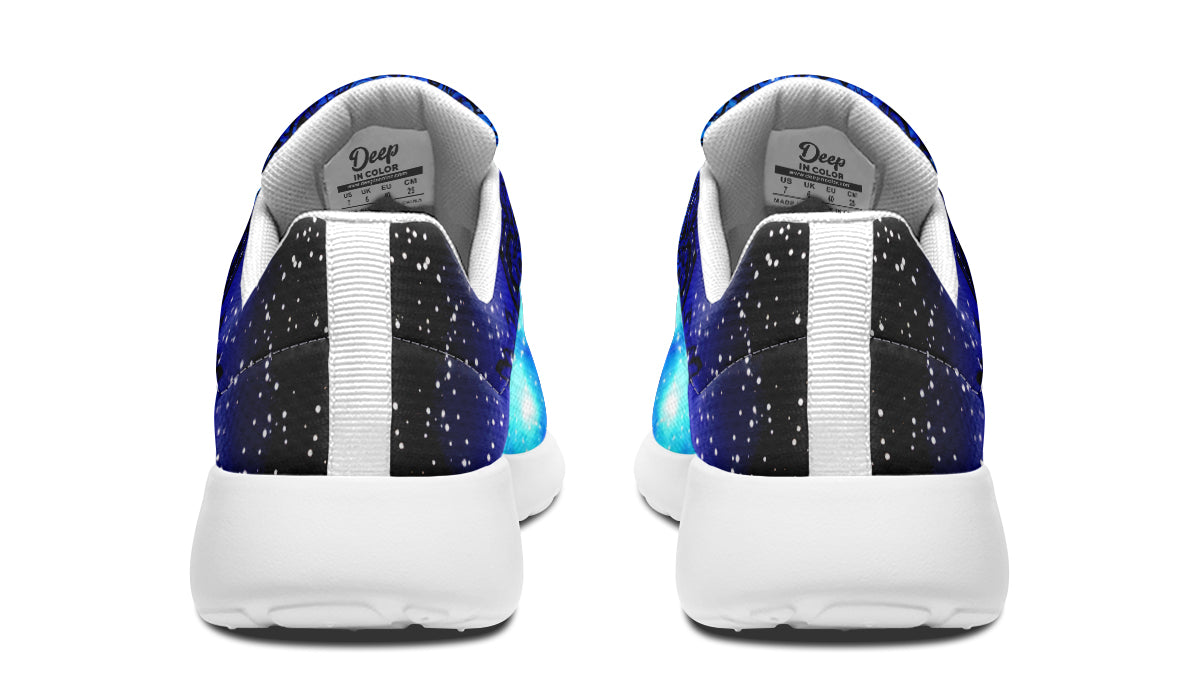 Blue Mandala Sneakers