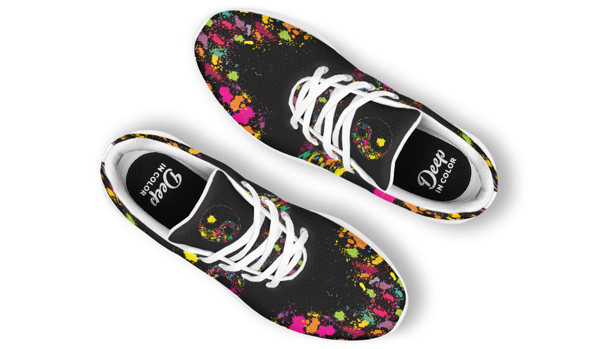Colorful Platters Ying Yang Sneakers