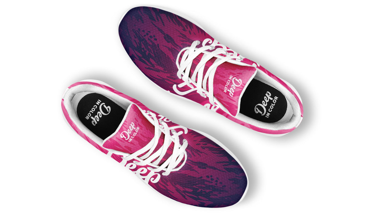 Deep In Color On Fire Sneakers