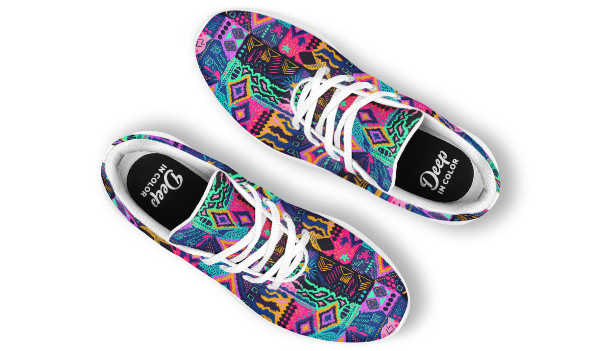 Ethnic Print Sneakers