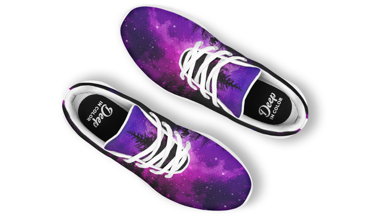 Forest Purple Sky Sneakers