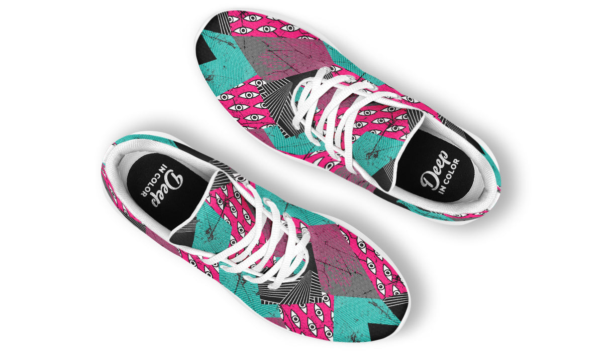 Graphic Eyes Sneakers