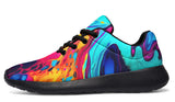 Liquid Abstract Colorful Sneakers