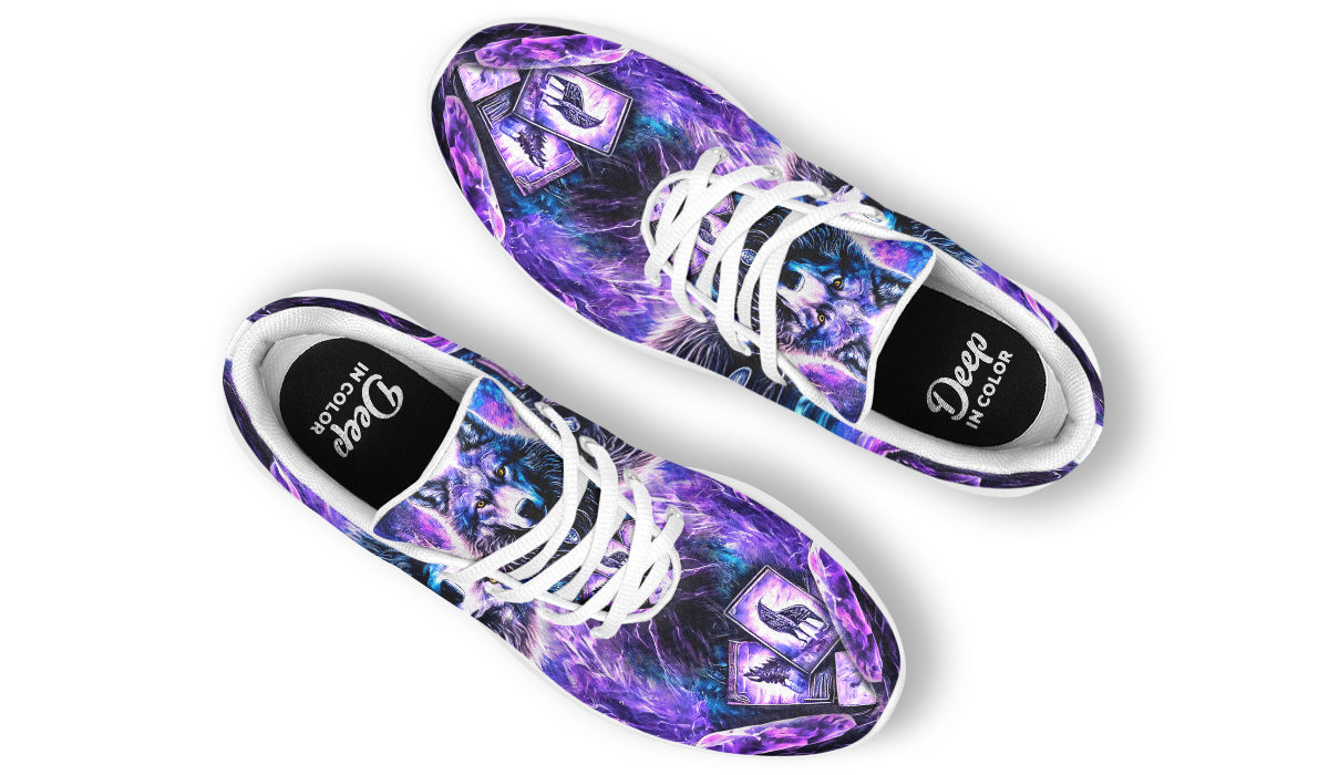 Mystical Wolf Sneakers