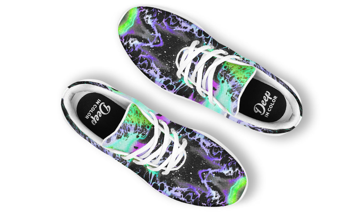 Neon Color Liquid Sneakers