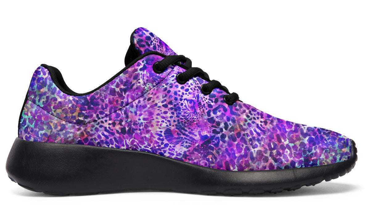 Purple Leopard Sneakers