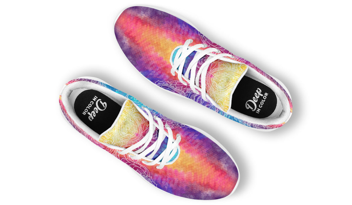 Rainbow Paisley Sneakers